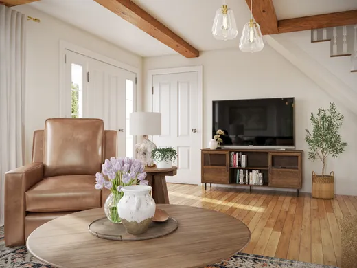 Living Room · Contemporary designed by Haley