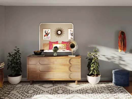 Bedroom · Eclectic designed by Regina