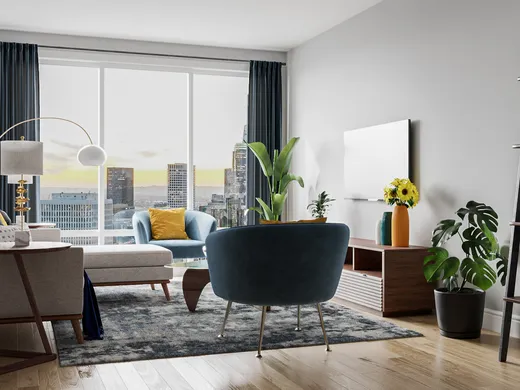 Living Room · Glam designed by Juliana