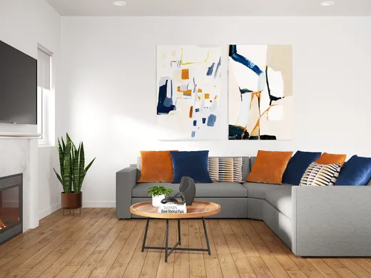 Living Room · Modern designed by Rocio