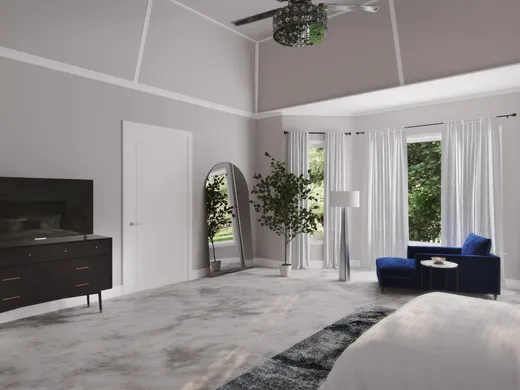 Bedroom designed by Nora