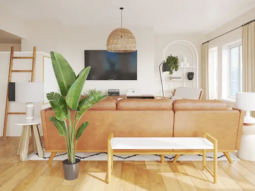 Living Room · Bohemian designed by Milena