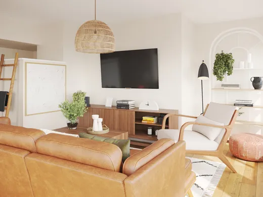 Living Room · Bohemian designed by Milena
