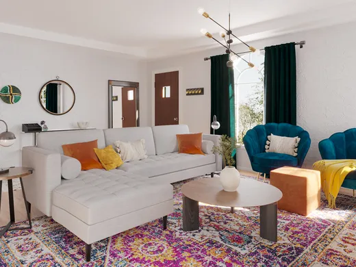 Living Room · Eclectic designed by Marley