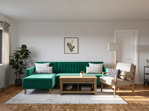 Living Room · Contemporary designed by Jamie