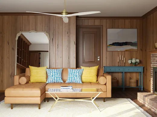 Living Room · Contemporary designed by Samantha