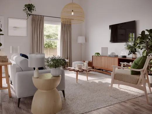 Living Room · Bohemian designed by Milena