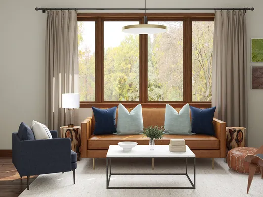Living Room · Eclectic designed by Milena