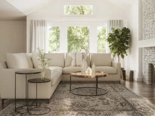 Living Room · Contemporary designed by Mayela