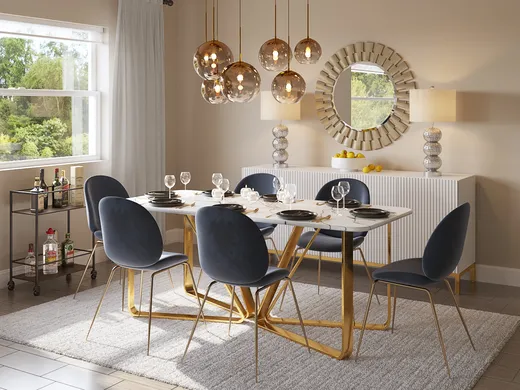 Dining Room · Modern designed by Manasi
