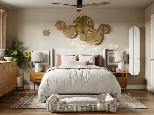 Bedroom designed by Patricia