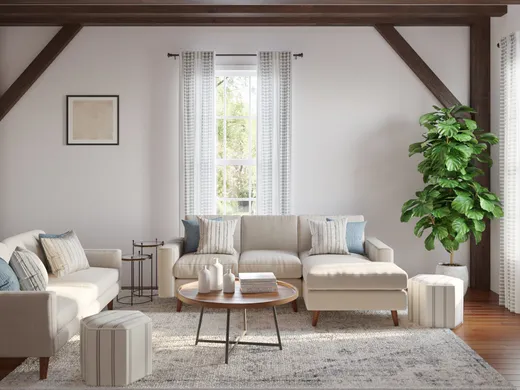 Living Room · Traditional designed by Jamie