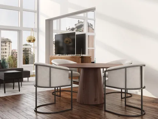 Living Room · Midcentury Modern designed by Julia