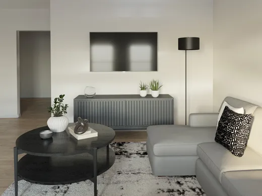 Living Room · Contemporary designed by Jazmin