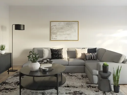 Living Room · Contemporary designed by Jazmin