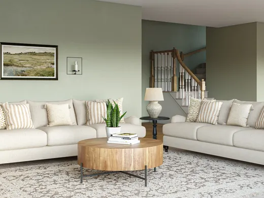 Living Room · Transitional designed by Lexie