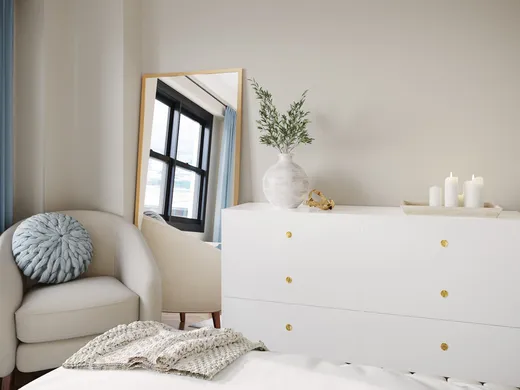 Bedroom designed by Christina