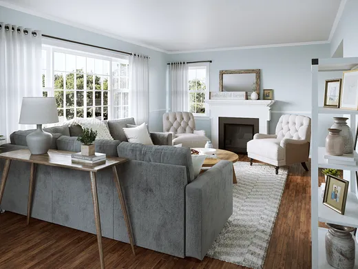 Living Room · Farmhouse designed by Patricia