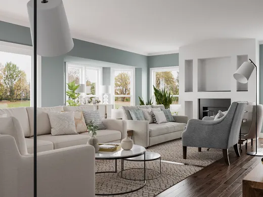 Living Room · Modern designed by Christa