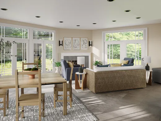Reading Room · Modern designed by Christa