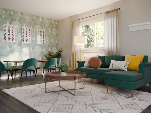 Living Room designed by Isadora