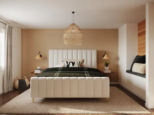 Bedroom designed by Stacy