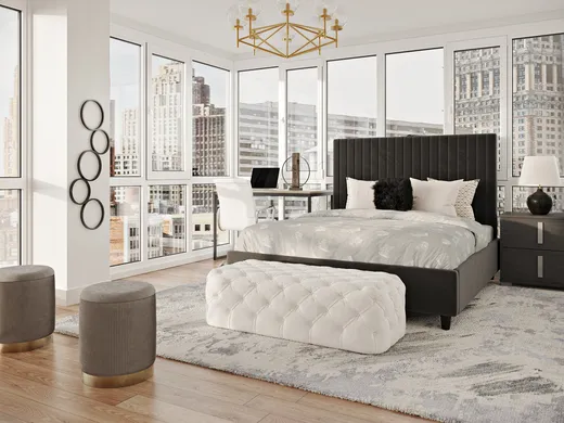 Bedroom · Contemporary designed by Romina