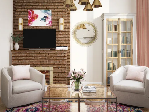 Living Room · Bohemian designed by Kitty