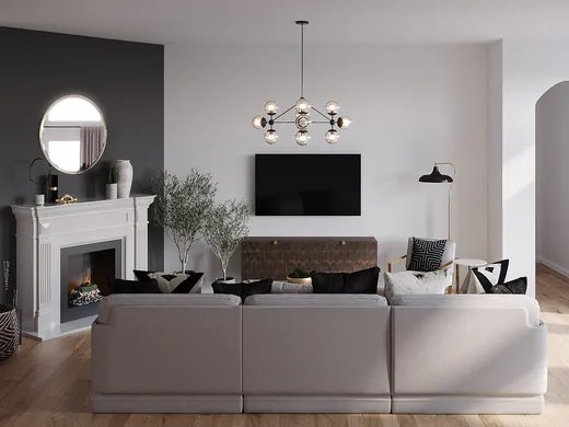 Living Room · Contemporary designed by Chanel