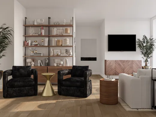 Living Room · Eclectic designed by Julio