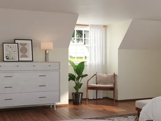 Bedroom · Midcentury Modern designed by Alexis