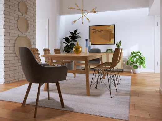 Dining Room · Contemporary designed by Abi