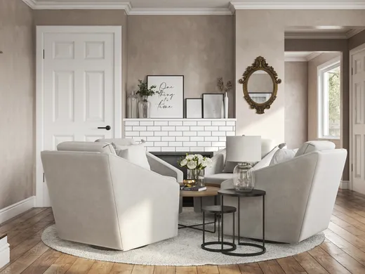 Living Room · Contemporary designed by Athina