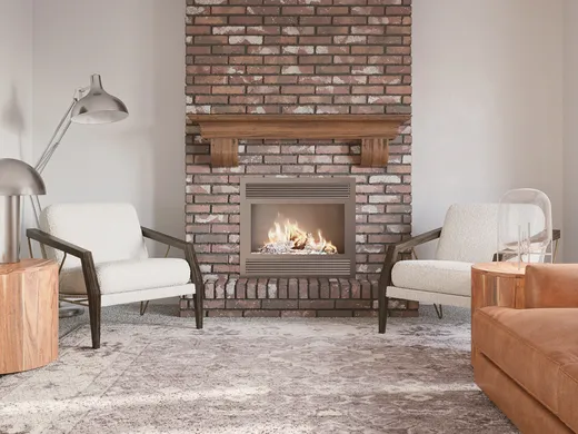 Living Room · Midcentury Modern designed by Shaun