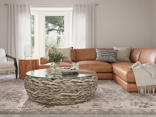 Living Room · Midcentury Modern designed by Shaun