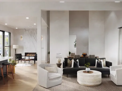 Living Room · Modern designed by Courtney