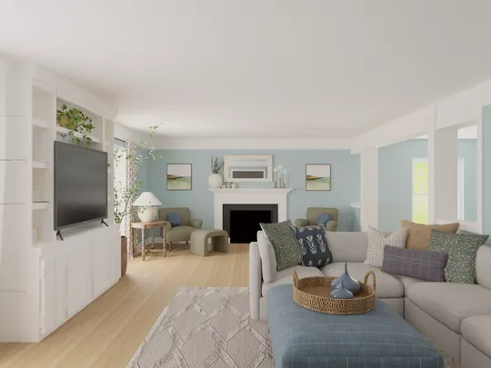 Living Room · Eclectic designed by Sandra
