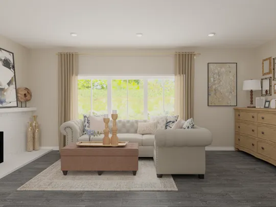Living Room · Classic designed by Angie
