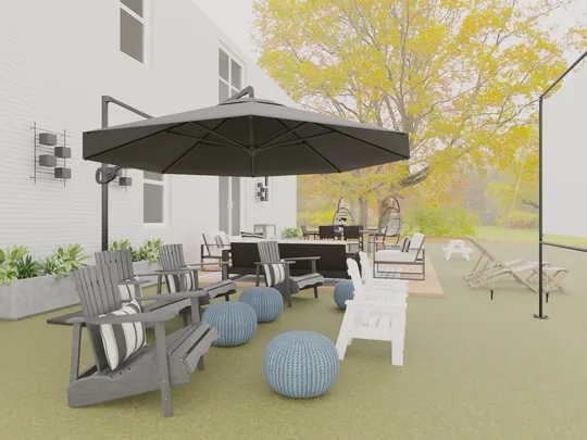 Outdoor Space · Modern designed by Christopher