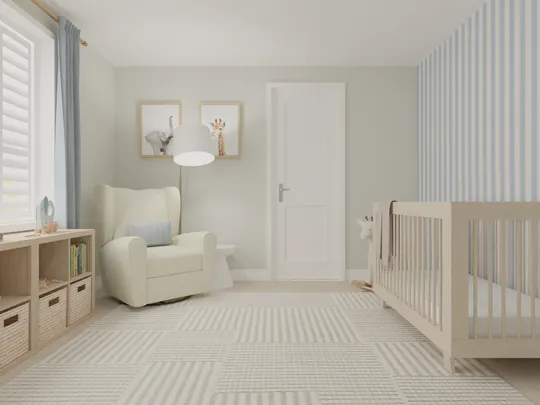 Nursery designed by Ashley