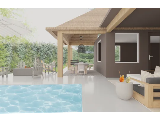 Outdoor Space · Contemporary designed by Katie