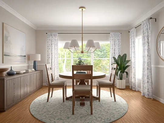 Dining Room · Contemporary designed by Barbara
