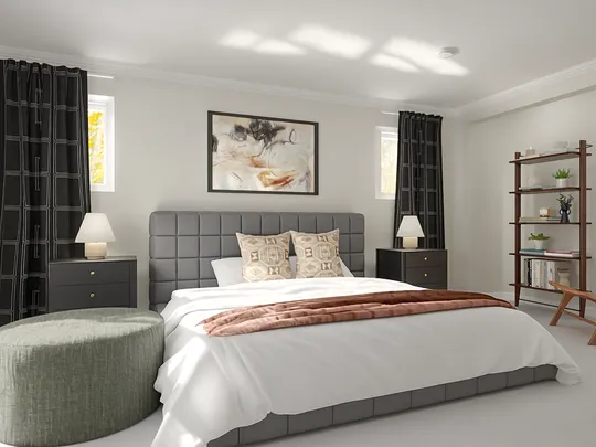 Bedroom · Modern designed by Stephanie