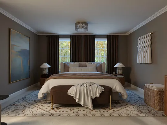 Bedroom · Contemporary designed by Barbara