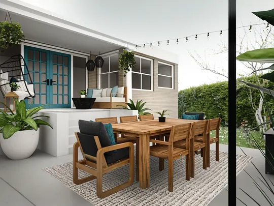 Outdoor Space designed by Jonica
