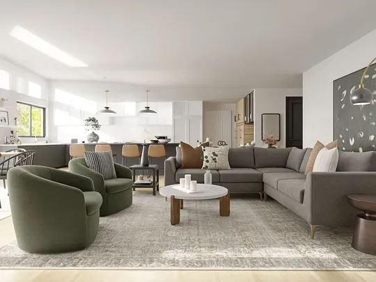 Living Room designed by Macarena