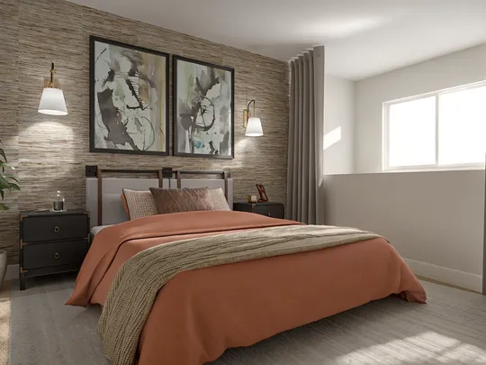 Bedroom · Organic Modern designed by Alexandria