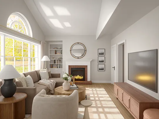 Living Room · Modern designed by Christopher
