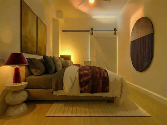 Bedroom designed by David