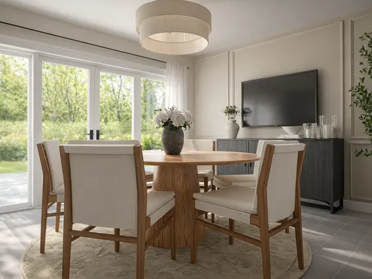 Dining Room · Organic Modern designed by Jessica